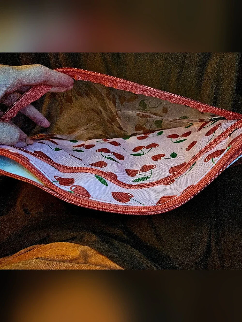 Swim Suit Sack Dual Zipper Pouch Bag